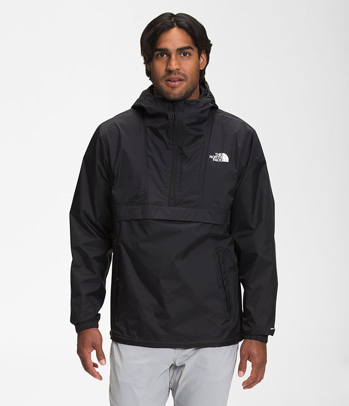 Chubasquero The North Face Hombre Antora Anorak - Colombia QHIPGE843 - Negras